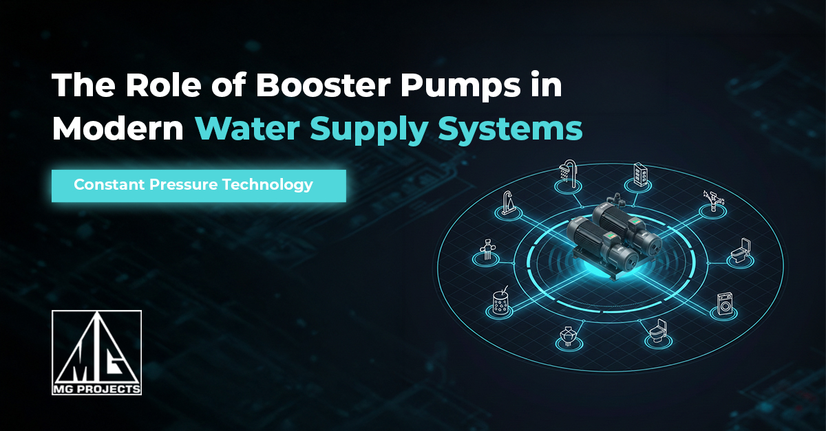 Hydro Pneumatic System Design Guide: Booster Pump Sizing & Wilo Selection Framework