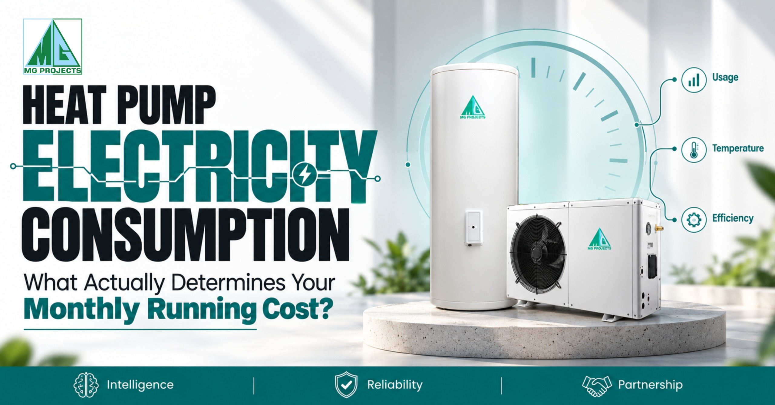 Heat Pump Electricity Consumption: What Actually Determines Your Monthly Running Cost?