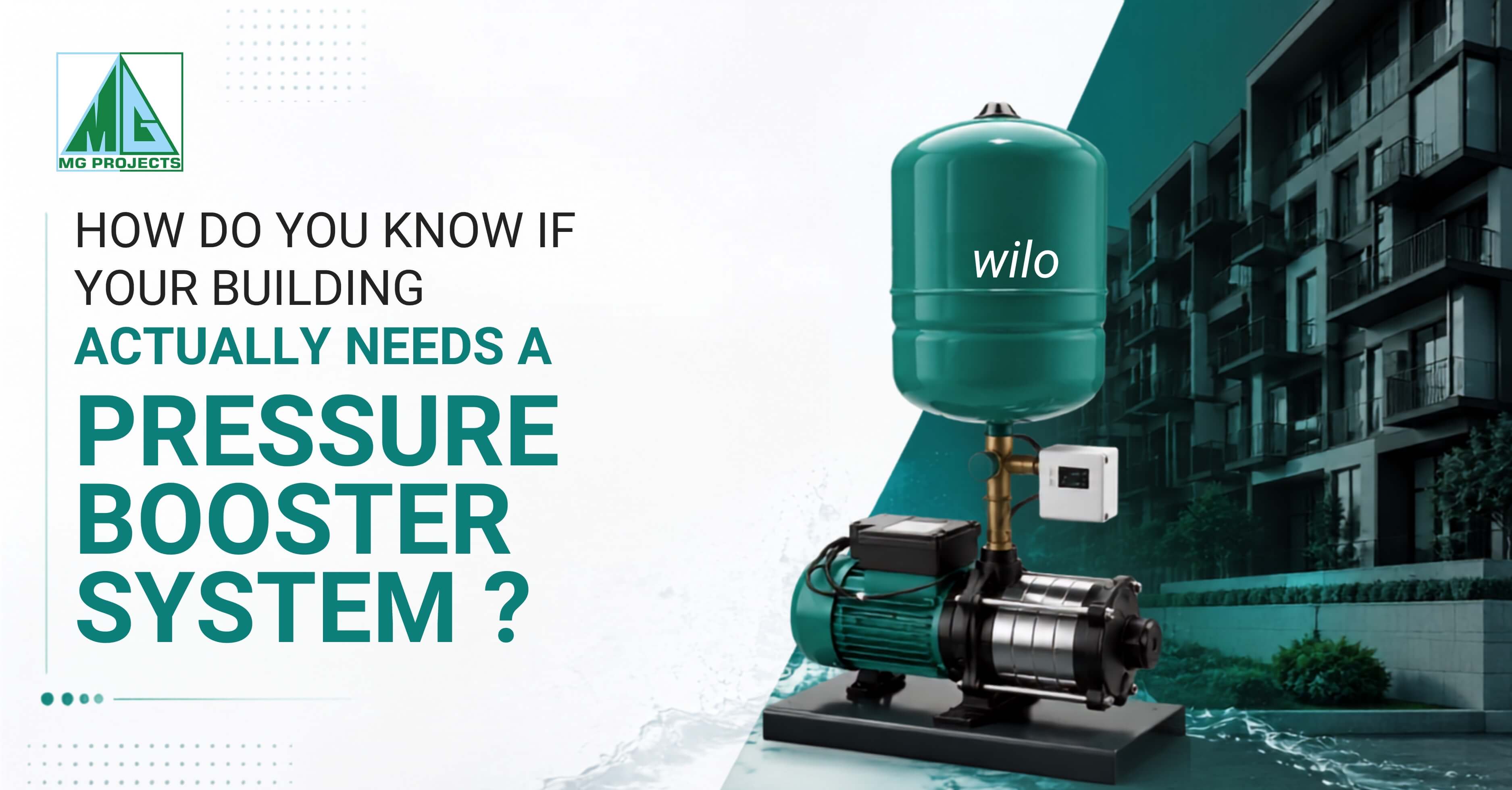 How Do You Know If Your Building Actually Needs a Pressure Booster System?