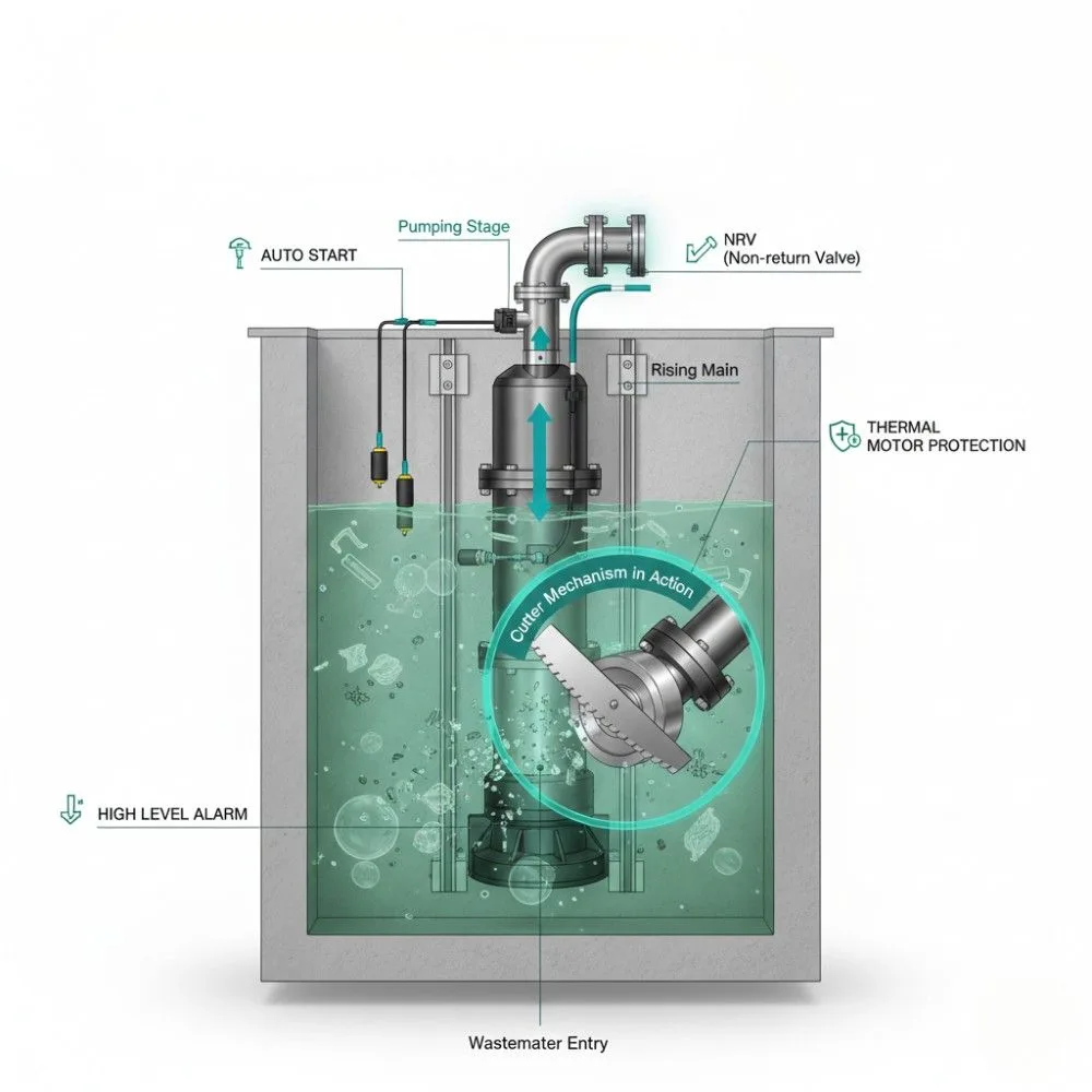MG Projects: Sewage Pumps, Cutter Pump Sets MG Projects: Sewage Pumps, Cutter Pump Sets
